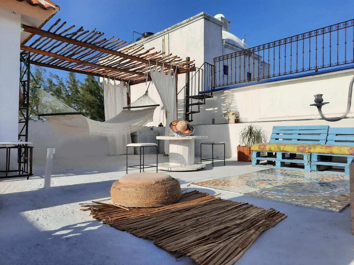 カンクンCasa Quintal - Cerca Del Marアパートメント エクステリア 写真