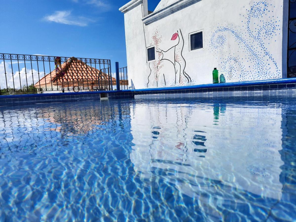 カンクンCasa Quintal - Cerca Del Marアパートメント エクステリア 写真